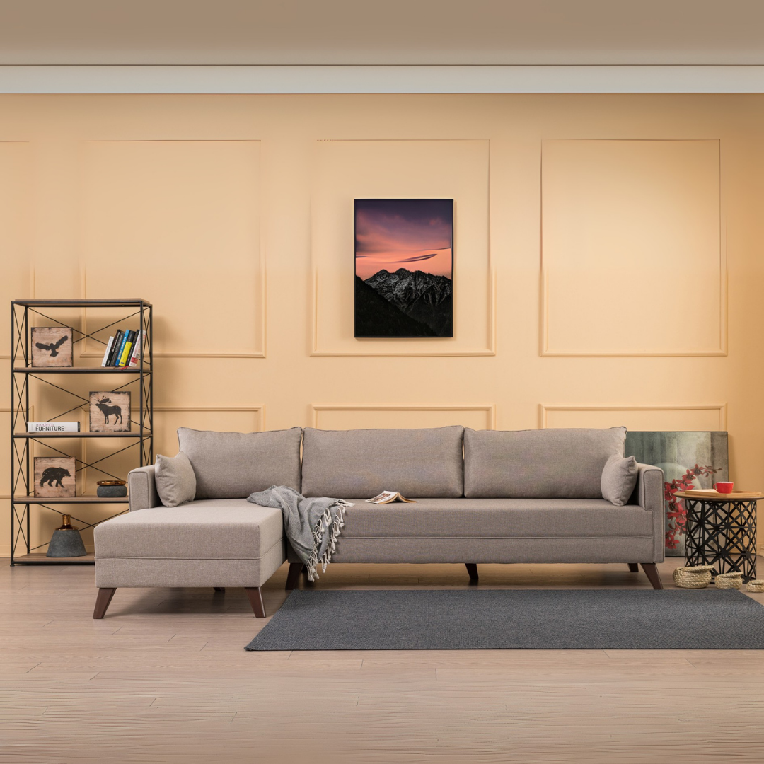 Bella Cream Ecksofa
