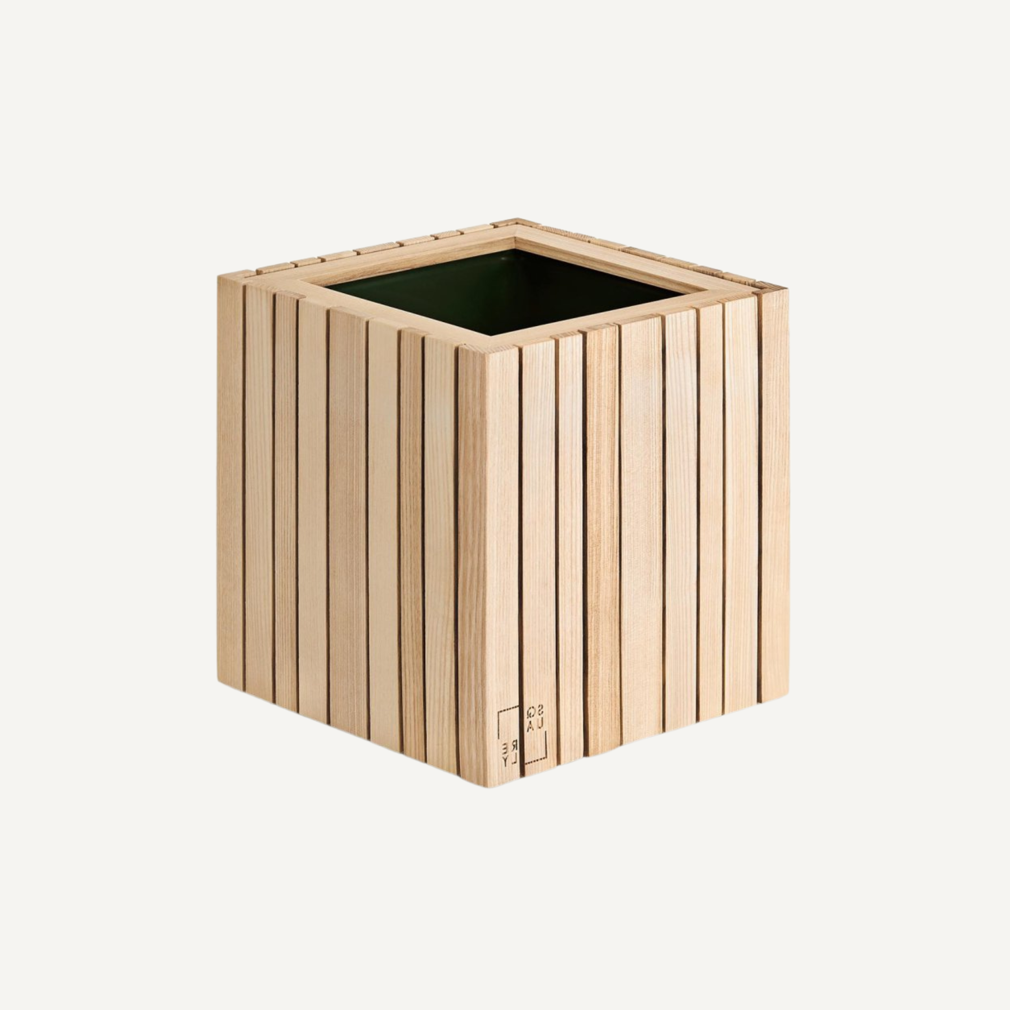 GrowOn Selbstbewässernde Pflanzkiste aus Holz – Squarely