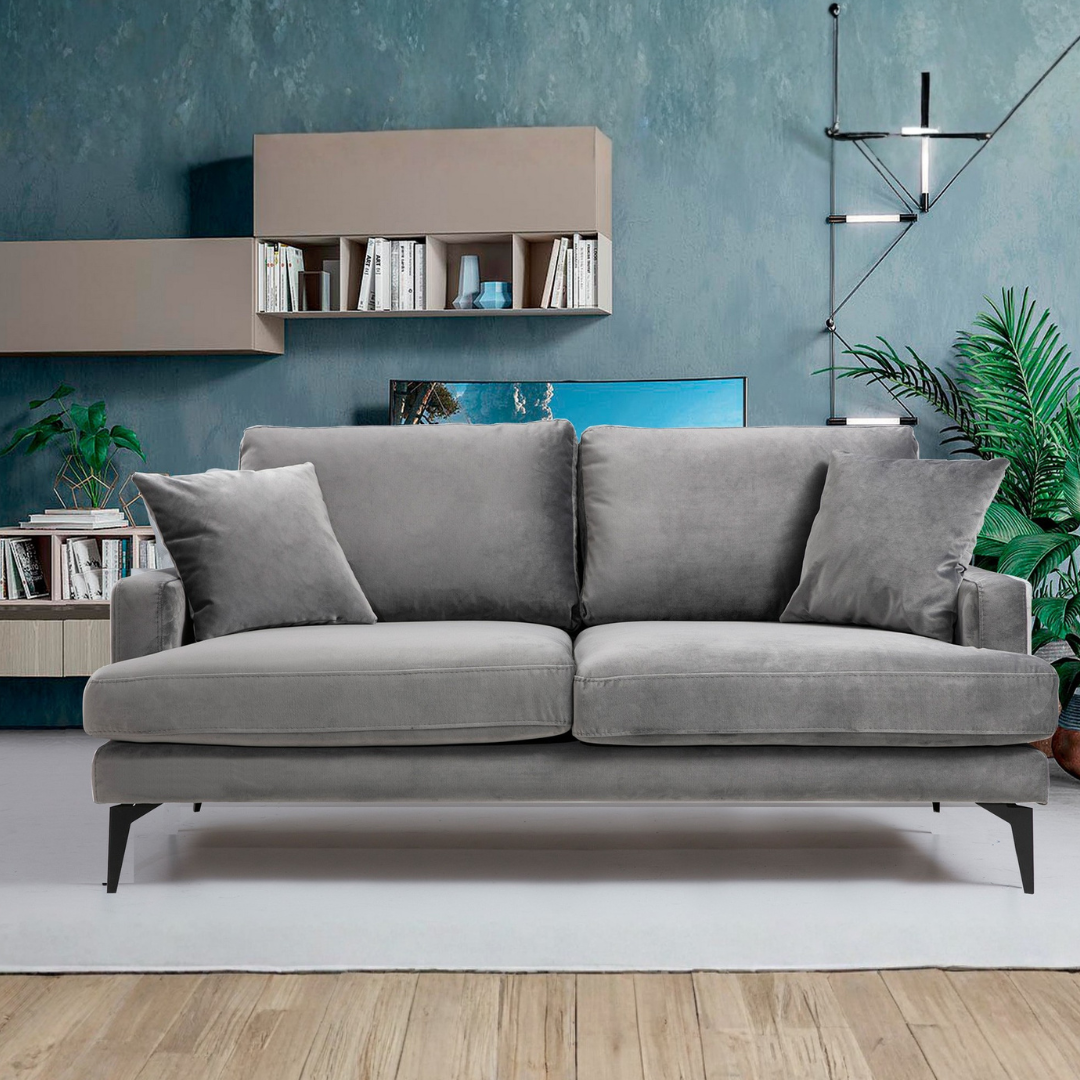 Papira Grey 2-Sitzer-Sofa