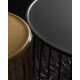 The round Lady coffee table black or golden