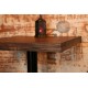 Table de bar carrée en bois Roxy