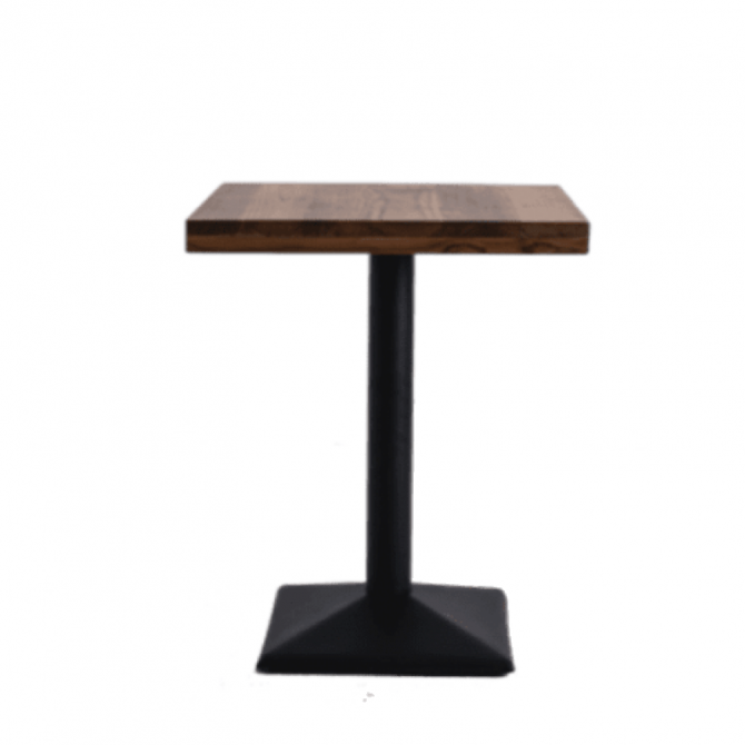 Herhaald Hij Oceanië Vierkante houten tafel voor professionals - Horeca tafel
