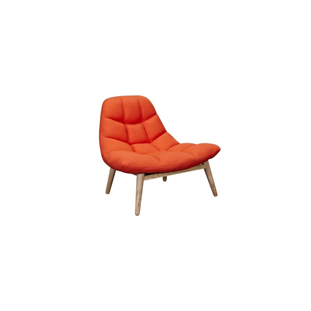 lounge zetel in oranje - kwaliteit - Diiiz