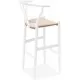 Hans Wegner Wishbone "y" bar stool 