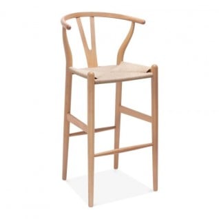 Hans Wegner Wishbone "y" bar stool 