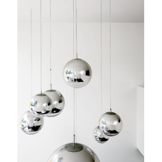 Spiegelende hanglamp Mirror - Tom Dixon