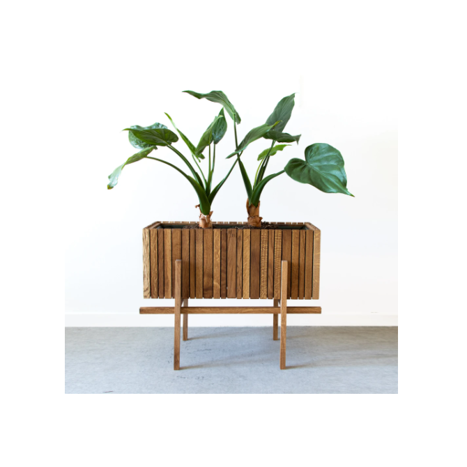 GrowWide planter on legs - Squarely 