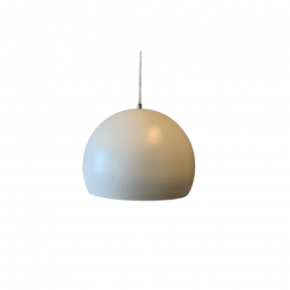 White Round Ceiling Lamp 34 cm