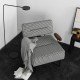 ELARIA houndstooth fauteuil
