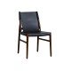 Harmonia Wood and leather chair