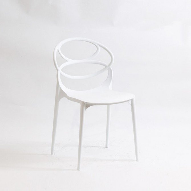 patroon Het beste sociaal Stapelbare plastic stoel zonder armleuningen - Monsters | Diiiz