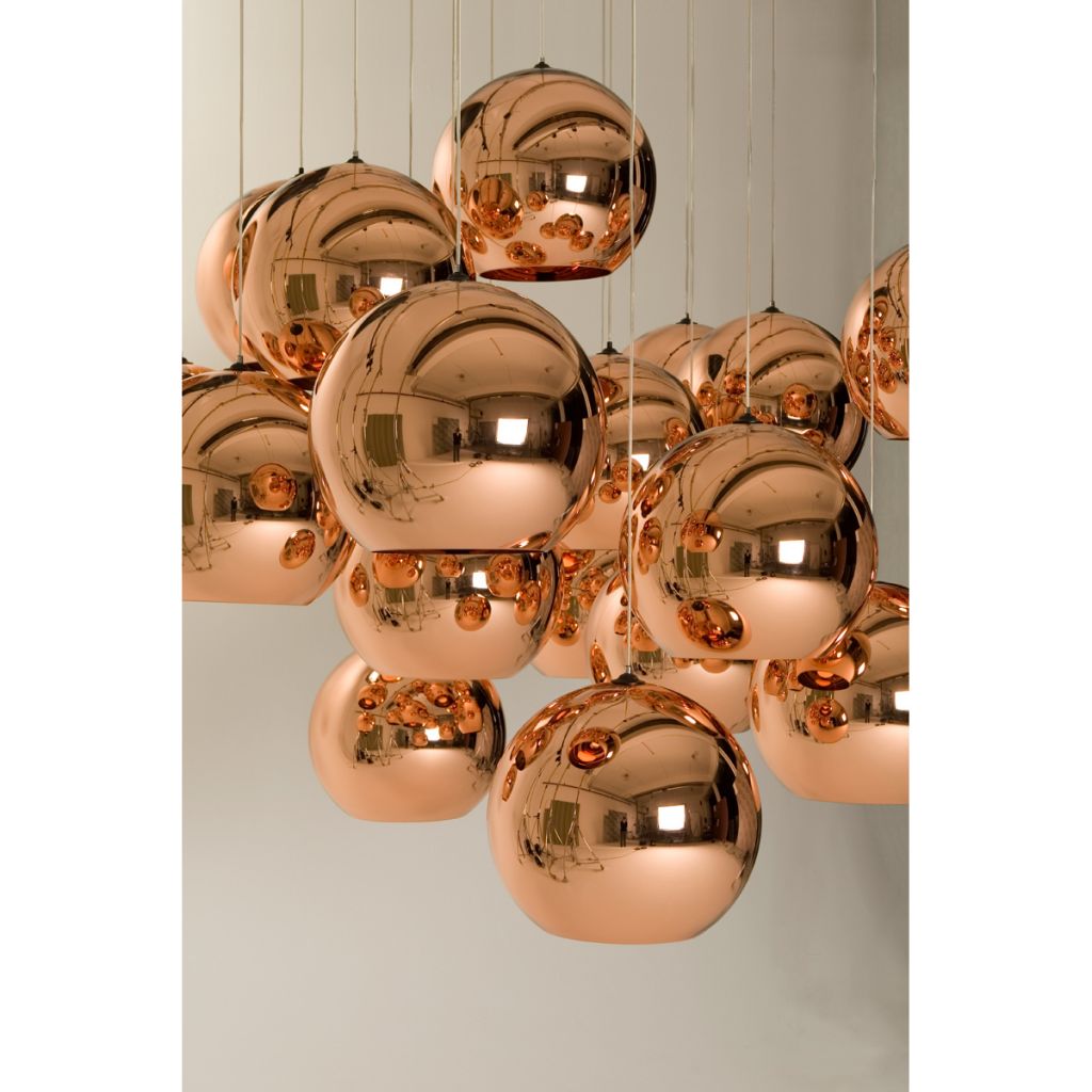 onderwijzen Verwachten erotisch Copper Shade design hanglamp - modern luchter | Diiiz