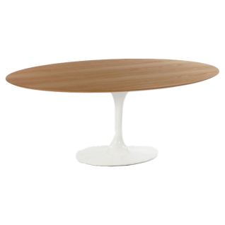 Table basse ovale Tulipe - Inspiration Eero Saarinen