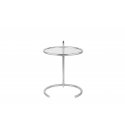Metal and Glass Side Table Eily