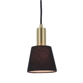 Black and Brass Pendant Lamp Victoria