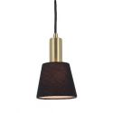 Black and Brass Pendant Lamp Victoria