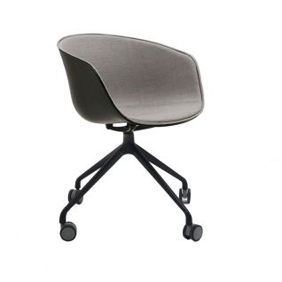 Urban office chair - plastic and fabric 
