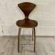 Chesnut Bar Stool in wood - Outlet 