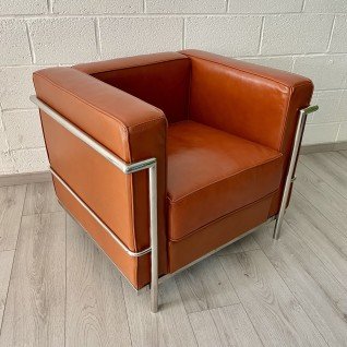 LC2 Armchair Leather Sofa 