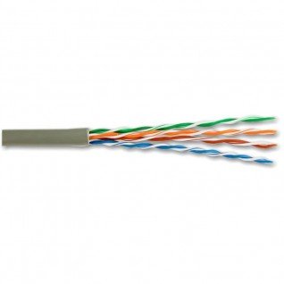 F/UTP CAT5E100 kabel voor gebruik buitenshuis op haspel 100 m