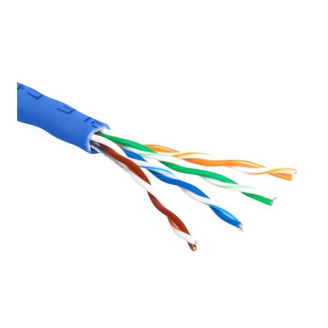 F/UTP CAT6E100 kabel voor buitengebruik op haspel 100 m
