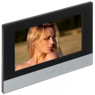 HIKVISION Binnenscherm DS-KH6320-WTE1 met een 7 inch kleuren touchscreen