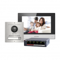Kit Interphone IP vidéo en acier inoxydable non encastrable - HIKVISION (DSKIS602S)
