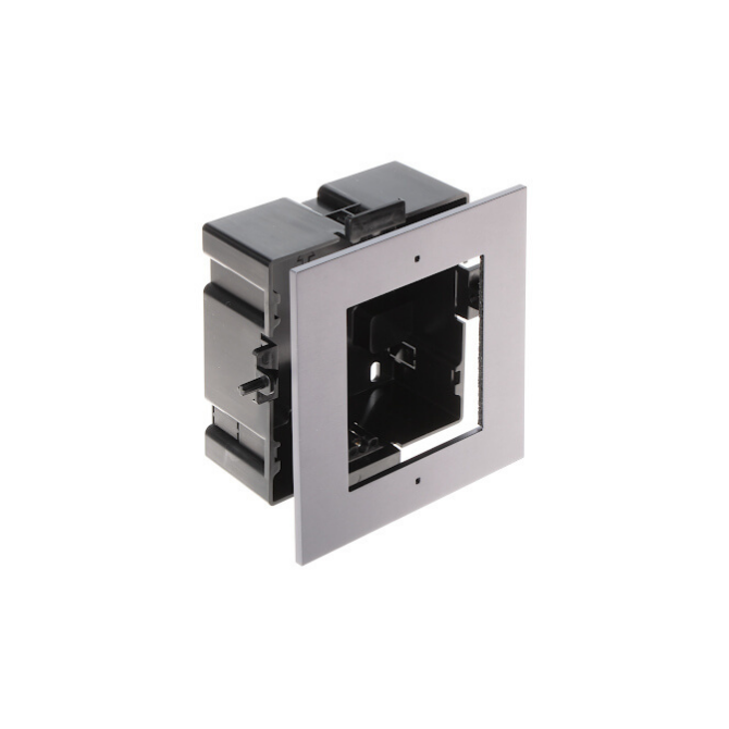 Boîtier de montage encastrable Hikvision - 1 module- pour interphone vidéo (DS-KD-ACF1)
