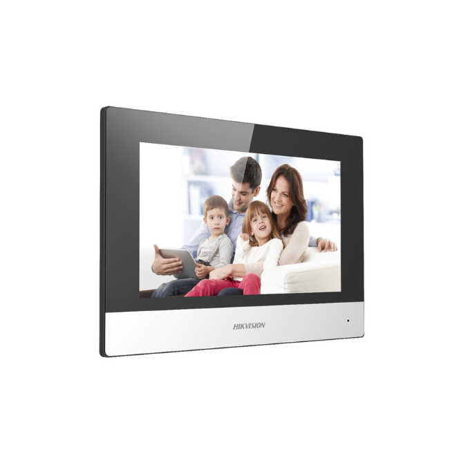 Two wire indoor stations touch screen 7 inches HIKVISION DS-KH6320-WTE2