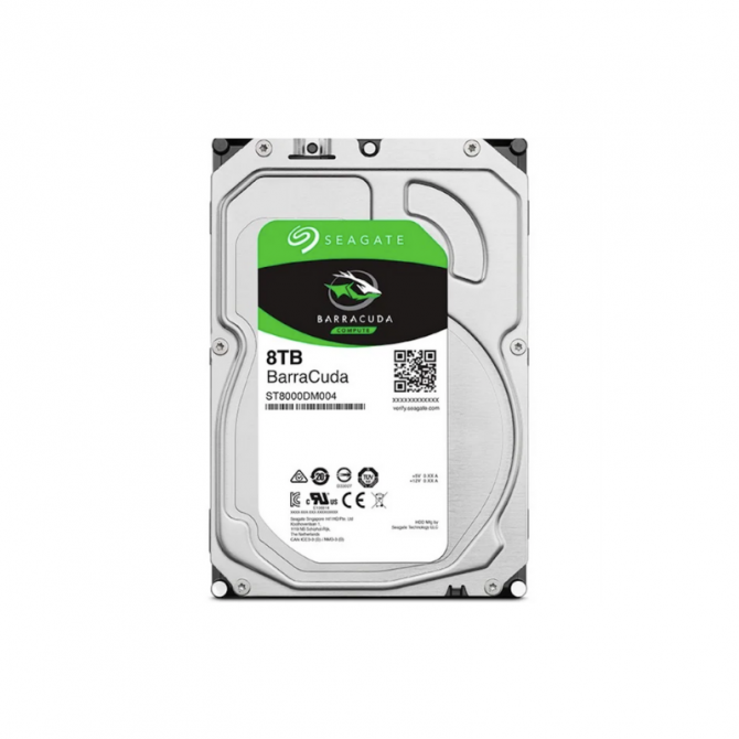 Seagate Internal hard drive for security camera 3.5" SATA Capacity 8TB (HDD-8TB)