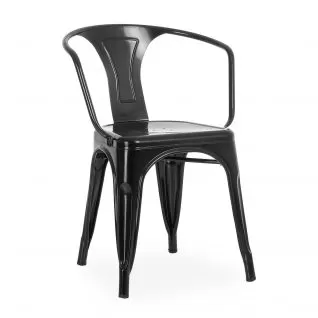 LIX chair with armrests