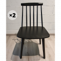 Set of 2  J7 chairs - Outlet