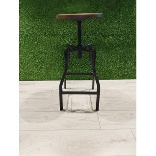 Industrial Turner Bar Stool - Outlet