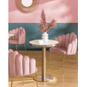 Ronde marmeren effect tafel - Bruno