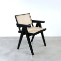 Jeanne chair with armrests