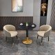 Round table in marble Jelia