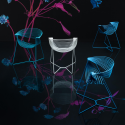 OUToo Metal Wire outdoor Chair - Filuferro