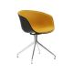 MIXA Swivel Armchair - fabric seat 