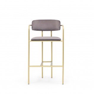 Artos Velvet bar stool