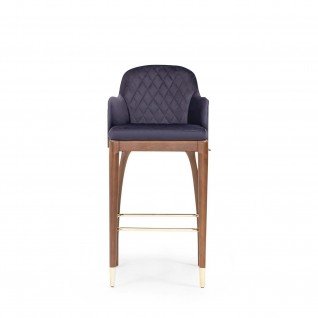 Angel Modern stool with backrest
