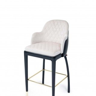 Angel Modern stool with backrest