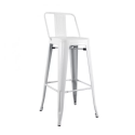 Set of 3 Lix stools 75cm White - Outlet