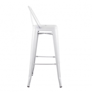 Set of 3 Lix stools 75cm White - Outlet