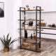 Industrial wood and metal shelf - Outlet