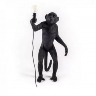 Tafellamp Monkey Zwart - Outlet