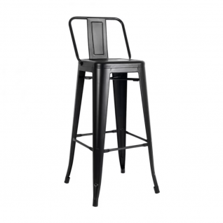 Set of 3 Lix stools Black 75 cm - Outlet