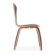 Chesnut wooden chair - Outlet