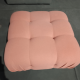 Camelia footrest Pink curly wool - Outlet
