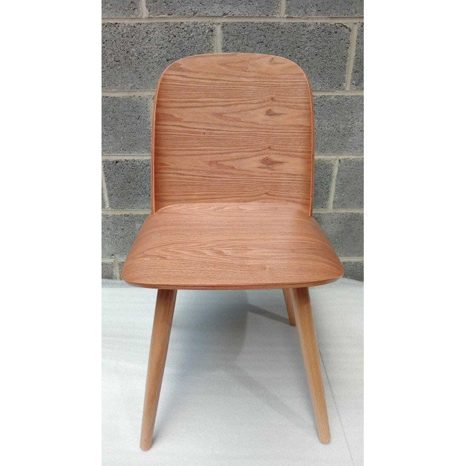 Glavo stoel van natuurlijk hout - Outlet