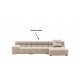1-zits Tully module Beige stof - Outlet